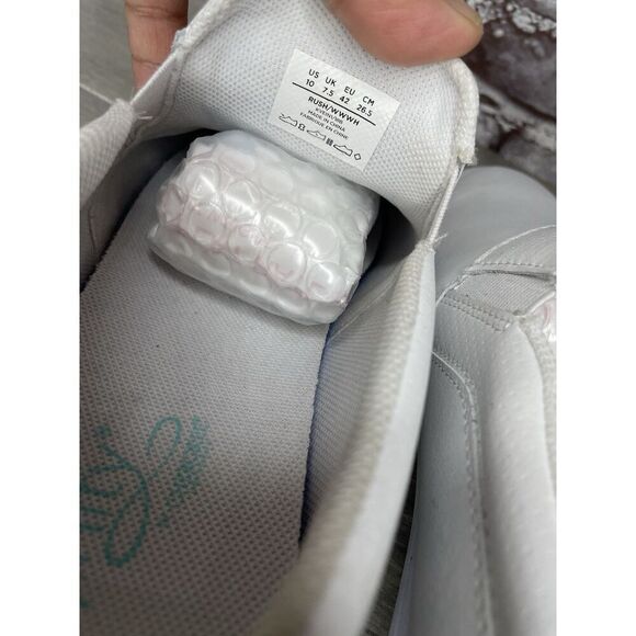 Infinity By Cherokee White Leather Slip Resistant Slip On Shoes Women 10M US/42 - Picture 9 of 16